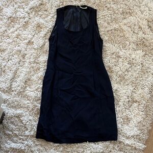 Giorgio Armani | Dresses | Black Leather Armani Exchange Dress | Poshmark